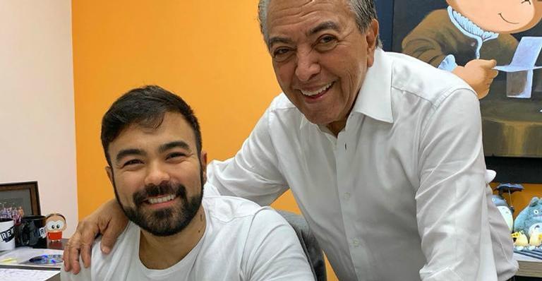 Filho de Mauricio de Sousa, Mauro Sousa mostra antes e depois de 12 anos ao lado do marido