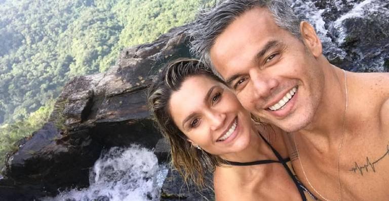 Otaviano Costa resgata clique antigo com Flávia Alessandra e dispara: ”Saudade”