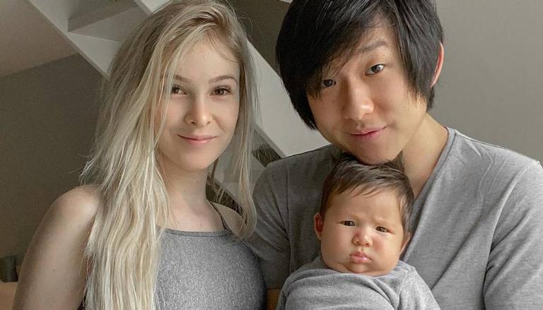 Pyong Lee e a esposa se derretem de amor ao clicar Jake vestido de Mario Bros