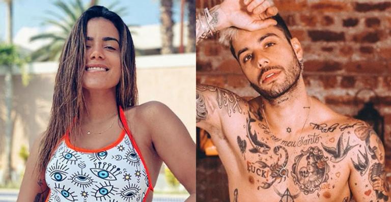 Em quarentena, Anitta combina look com Gui Araújo e brinca: ”Casal tiktoker”