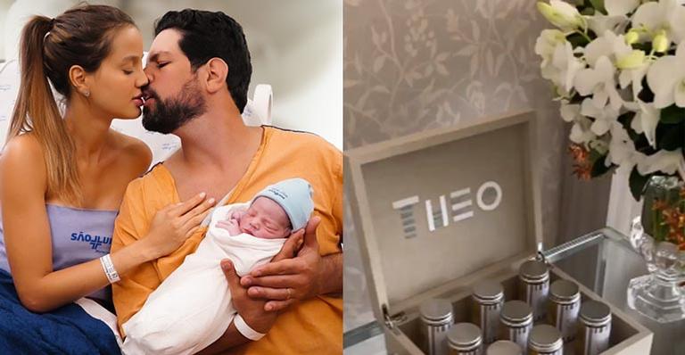 Sorocaba e Biah Rodrigues preparam lembrancinhas de maternidade luxuosas para visitas