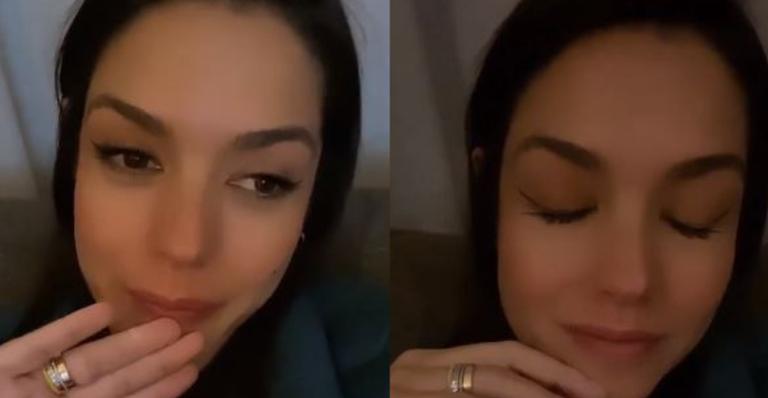 De coração apertado, Thais Fersoza se emociona ao comentar solidão durante quarentena