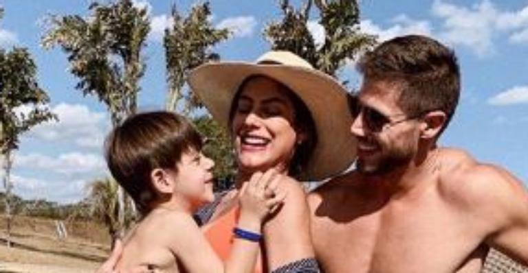 Ex-BBB Mari Gonzalez derrete fãs com homenagem especial de aniversário para enteado: ”Nosso pequeno”
