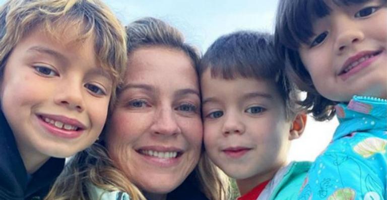Luana Piovani compartilha clique dos filhos e encanta: “Que trio”