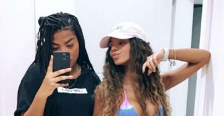 Ludmilla surge nas redes ao lado de Brunna Gonçalves e encanta