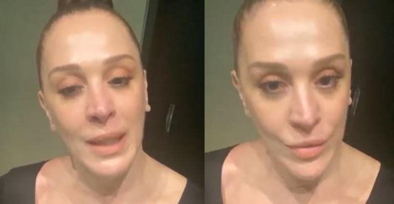 Claudia Raia fala pela primeira vez após anunciar teste positivo para Covid-19: ”Fiquem em casa”