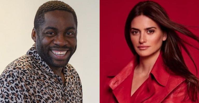 Lázaro Ramos relembra encontro com Penélope Cruz e dispara: ”Não é simpática”