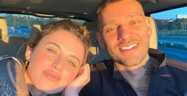 Noiva de Lucas Lucco compartilha momento especial com o amado e se declara: “Te amo”