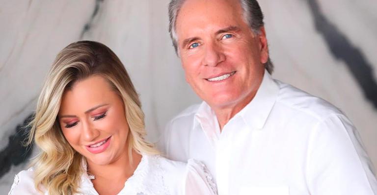 Ana Paula Siebert e Roberto Justus publicam primeiro close de Vicky e cor dos olhos encanta: ”Bonequinha”