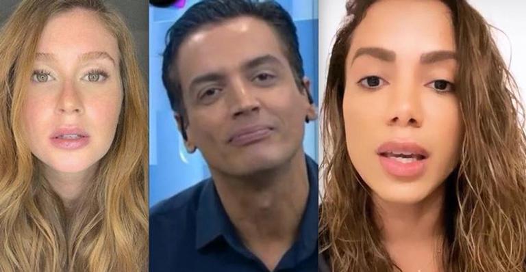 Leo Dias expõe Anitta para Marina Ruy Barbosa e atriz desabafa: ”Sou muito idiota”