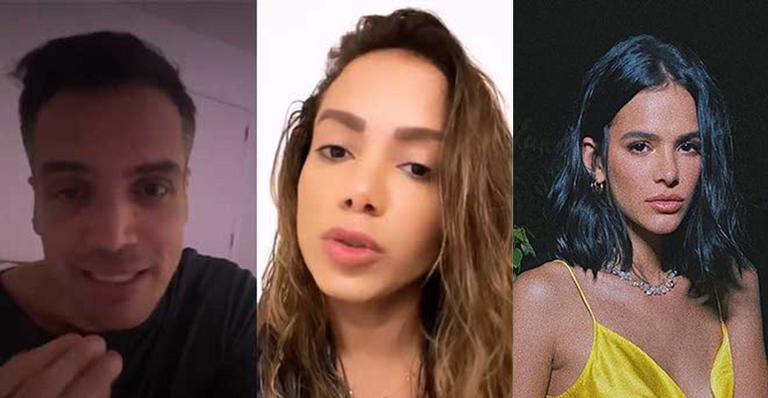 Leo Dias faz grave acusação contra Anitta: ”Me chantageava para atacar Bruna Marquezine”