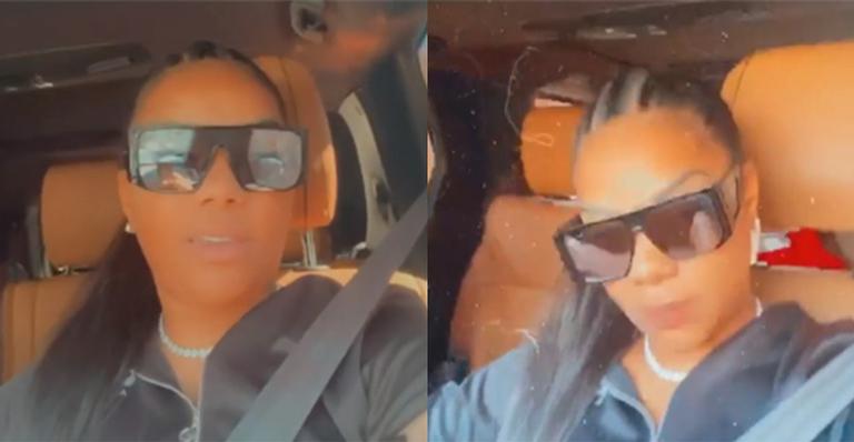 Ludmilla solta o verbo a caminho da delegacia e anuncia abertura de processo: ”Vai ter que pagar por isso”
