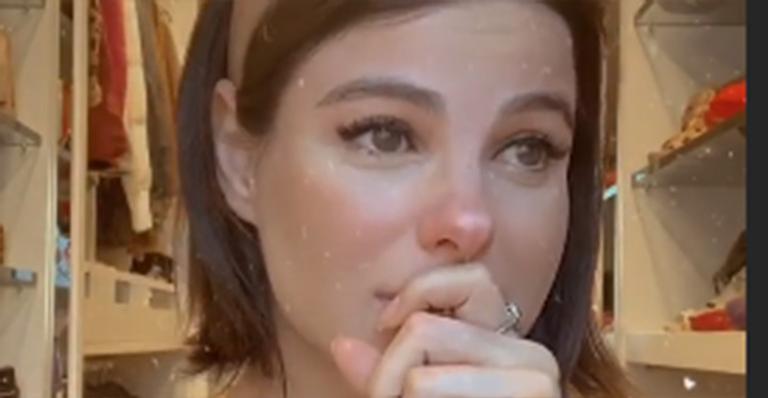 Sthefany Brito revela o nome que escolheu para o filho: ”Não consigo parar de chorar”