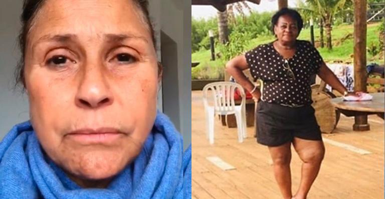 Fafá de Belém reencontra babá da filha que morre dias depois: ”Eu estou sem chão”
