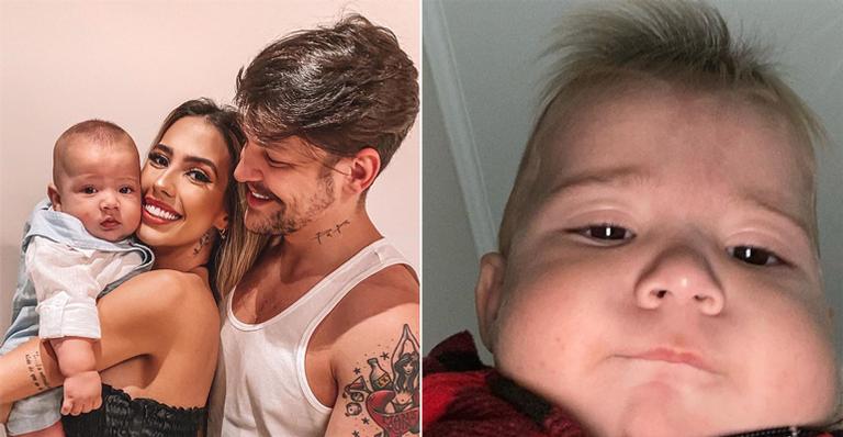 Fofura! Gabi Brandt descobre selfies do filho, Davi, no seu celular e encanta web: ”Perfeito”