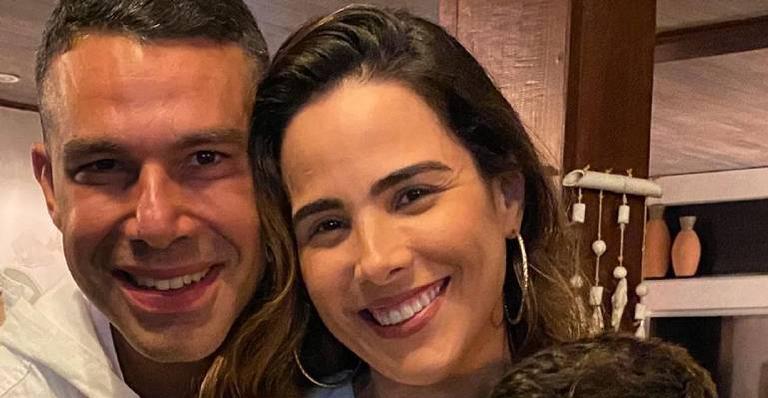 Wanessa Camargo comemora 13 anos ao lado do marido, Marcus Buaiz: ”Sorte minha”