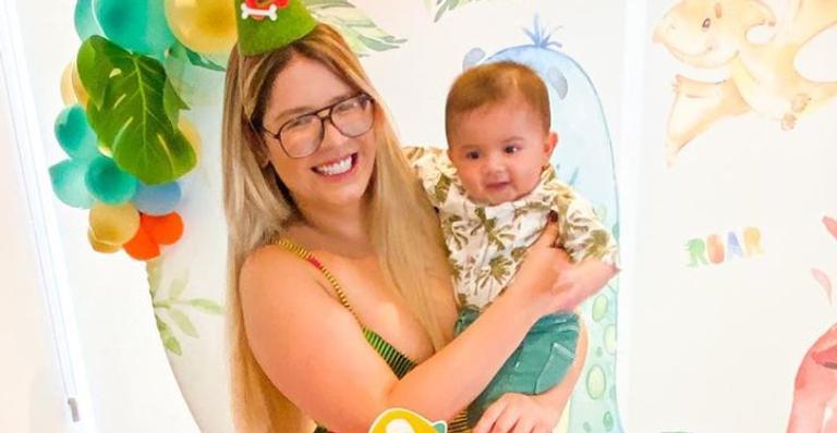 Marília Mendonça detalha rotina de quarentena com primogênito: “Novidades a cada dia”