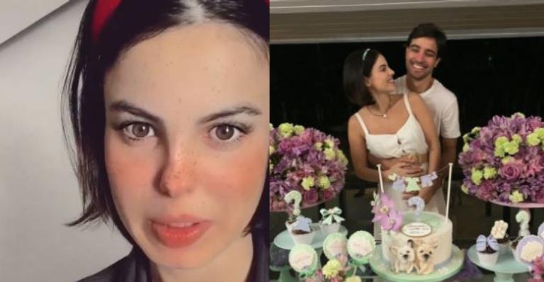 Sthefany Brito desabafa sobre gestação durante pandemia e mostra cliques inéditos do chá-revelação