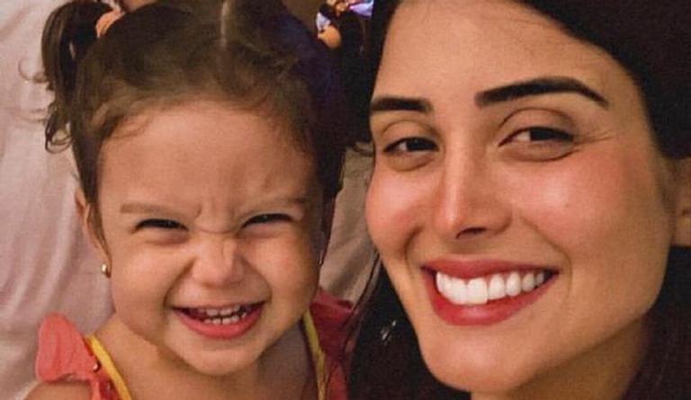 Letícia Almeida é questionada sobre uso de fraldas da primogênita e rebate: “Cada criança tem seu tempo”