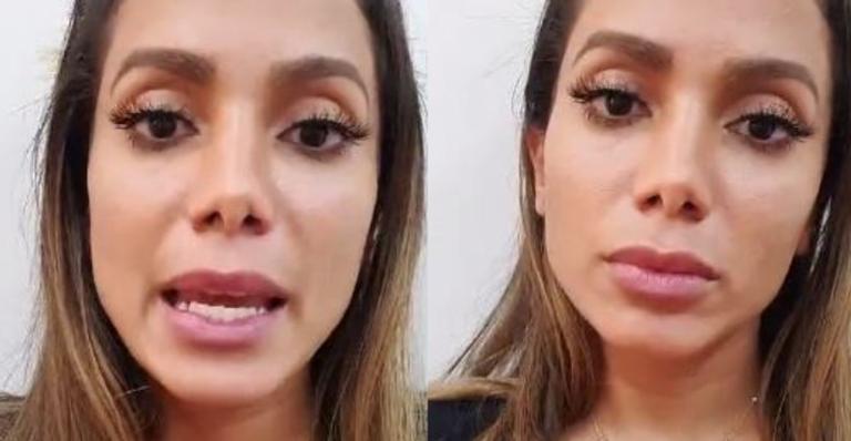 Anitta se posiciona com post antirracista e antifascista e internautas elogiam