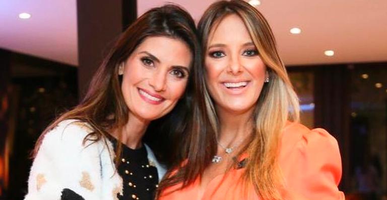 Ticiane Pinheiro aparece grávida e comemora aniversário de Isabella Fiorentino: ”Com muito amor”