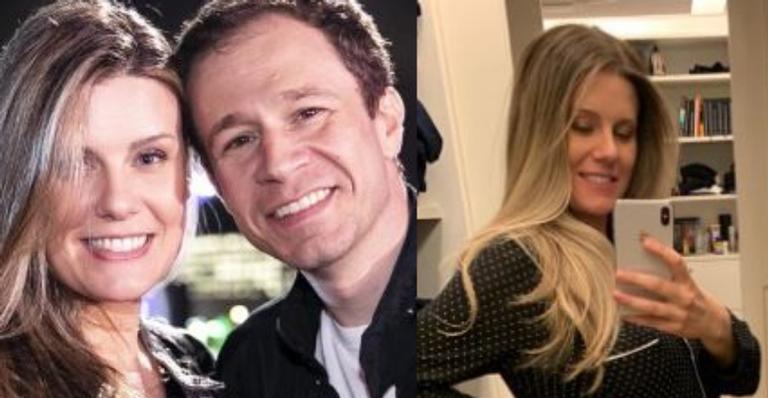 Esposa de Tiago Leifert mostra barriguinha saliente pela primeira vez e fãs aprovam: ”Mamãe linda!”