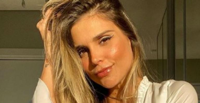 Flávia Viana exibe barriguinha de 5 meses e impressiona: “Baby querendo aparecer”