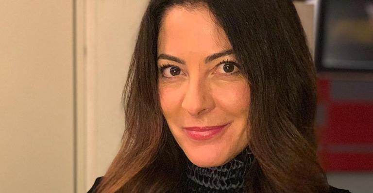 Ana Paula Padrão publica foto raríssima com o namorado gato: ”Mistura de Gagliasso com o Murilo Benício”
