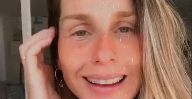 Mariana Weickert surge com barrigão e se associa a ‘grávida de Taubaté’: “Olha o meu tamanho”