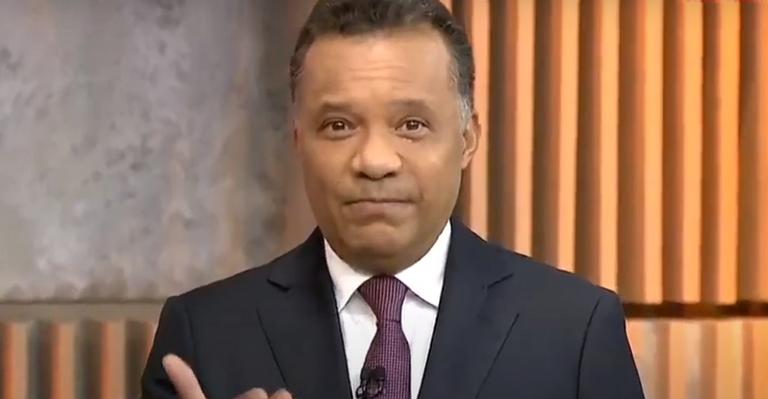 Ao vivo, Heraldo Pereira se emociona ao falar sobre racismo durante o ‘Em Pauta’