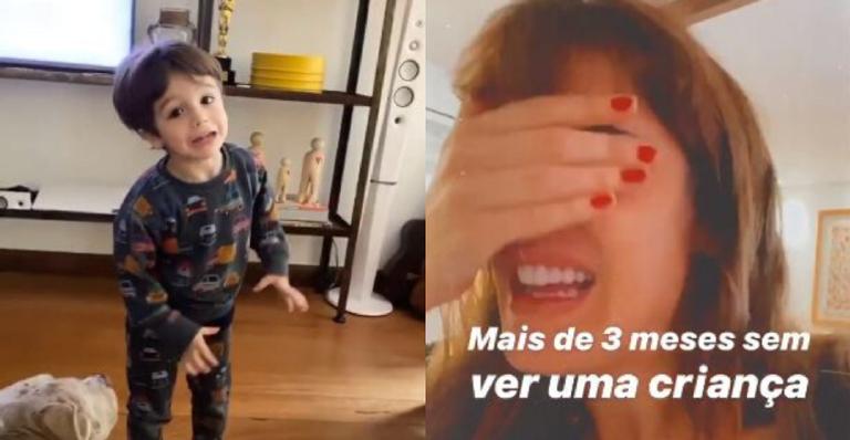 Rafa Brites revela como tem lidado com o excesso de energia do filho na quarentena: “Ele não tem culpa”
