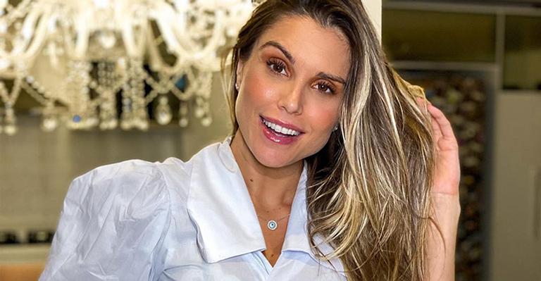 Após revelação, Flávia Viana celebra sexo do segundo filho: ”Doida para te encher de amor”