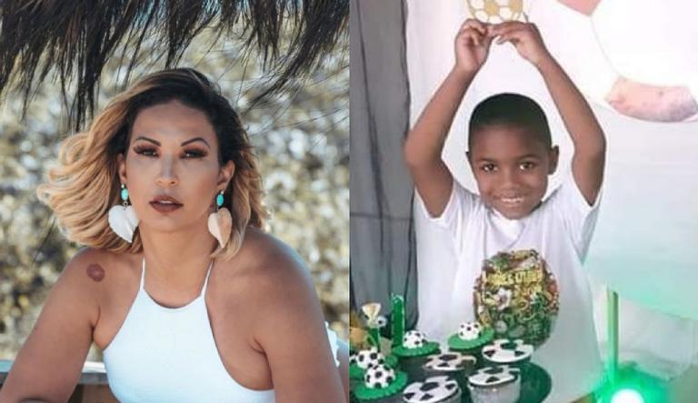Valesca Popozuda se revolta com críticas por mãe levar o menino Miguel ao trabalho: “Ela precisava”