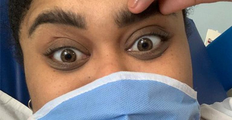 Ex-BBB Rízia Cerqueira publica primeira foto do filho recém-nascido: ”Pari um menino enorme”