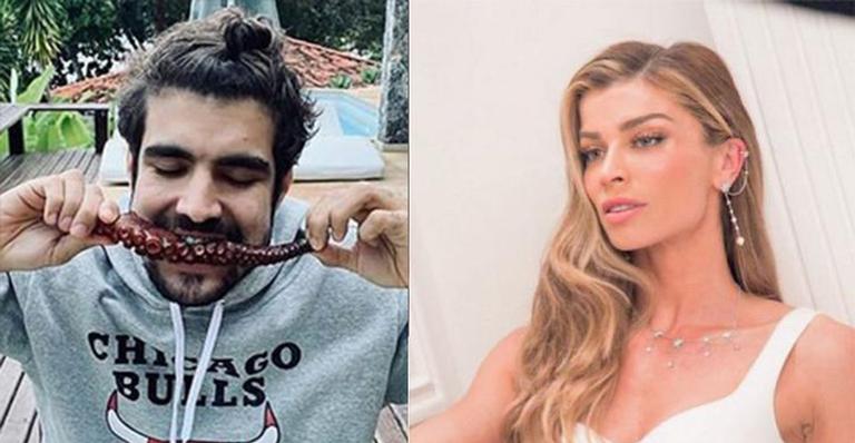 Corajosa! Caio Castro publica foto na web e Grazi Massafera deixa comentário irônico
