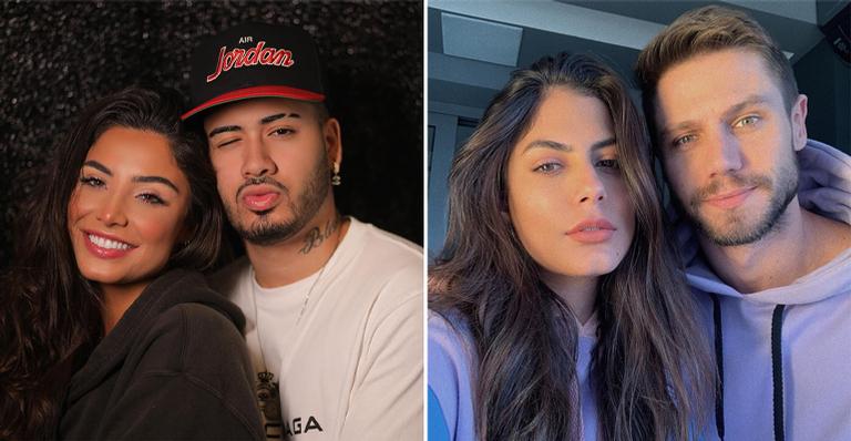 Kevinho e namorada tentam repetir posição ousada de Mari Gonzalez e Jonas Sulzbach: ”Não ria”