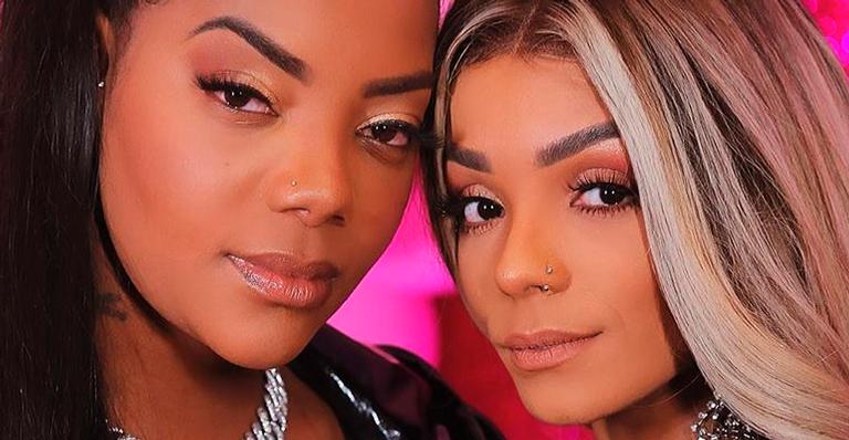 Ludmilla ganha dança especial de Brunna Gonçalves e dá beijão em vídeo: ”Mozão”