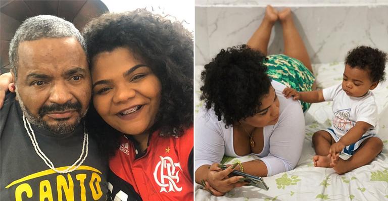 Filha de Arlindo Cruz desabafa sobre dificuldades de ser mãe solo: ”não é fácil, é um leão por dia”