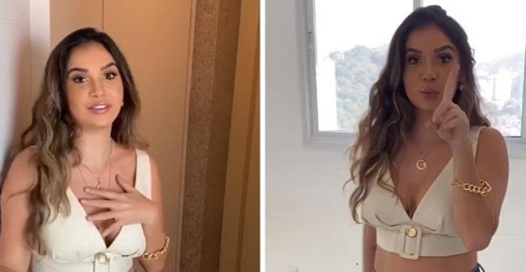 Ex-BBB Gizelly Bicalho se emociona ao mostrar seu novo apartamento: “Estou toda boba”