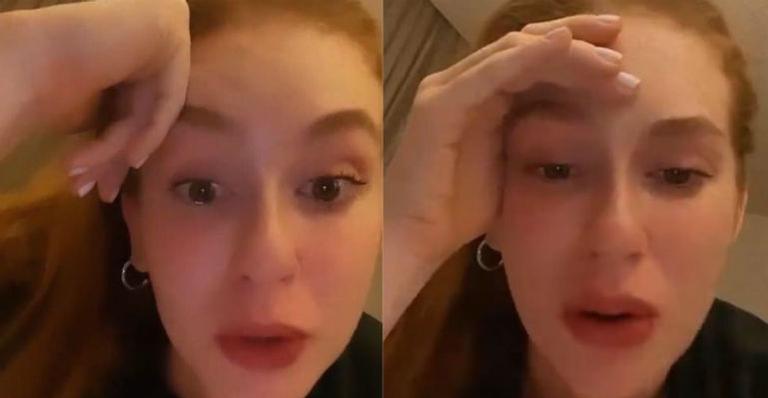 Marina Ruy Barbosa se emociona e faz grande desabafo: “Todo mundo tentando ser forte”