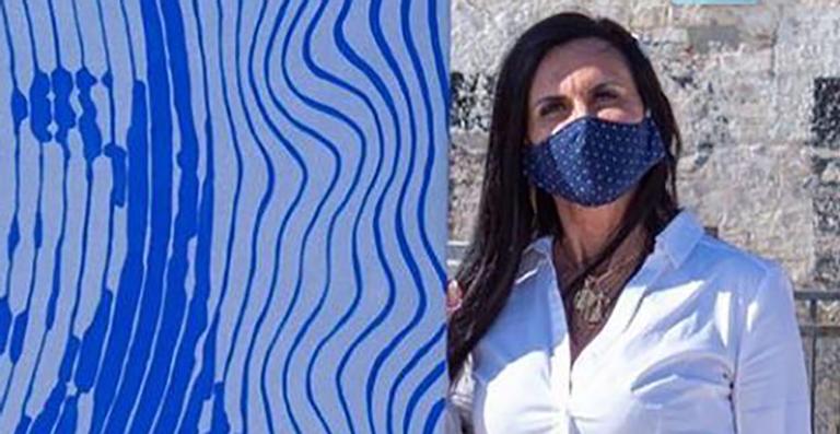 Pintura de Gretchen será exposta em museu italiano: ”Tive a honra de ser homenageada”