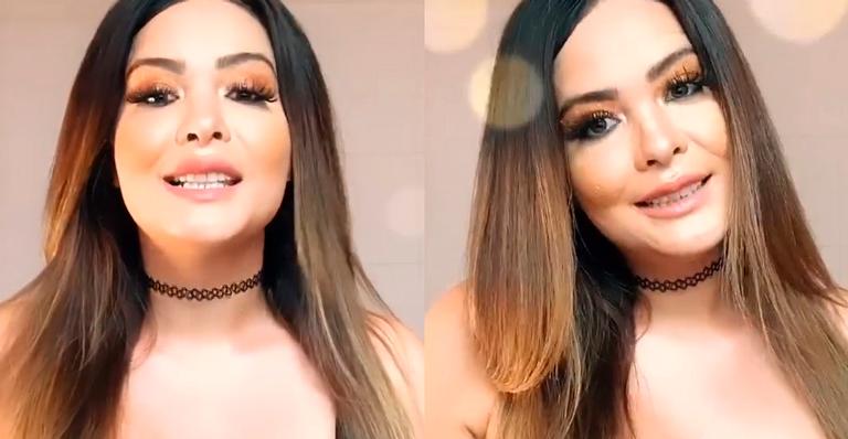 Geisy Arruda surge em lingerie ousada e mostra bumbum imenso: ”Que mulher!”