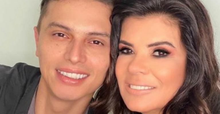 Mara Maravilha faz linda homenagem ao namorado 22 anos mais novo e se declara: “Esse amor me faz bem”
