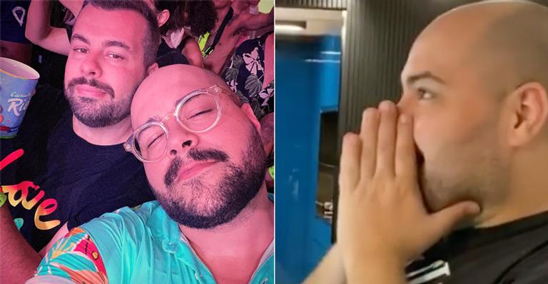 Tiago Abravanel mostra presente inusitado que ganhou do marido de Dia dos Namorados: ”Peculiar”