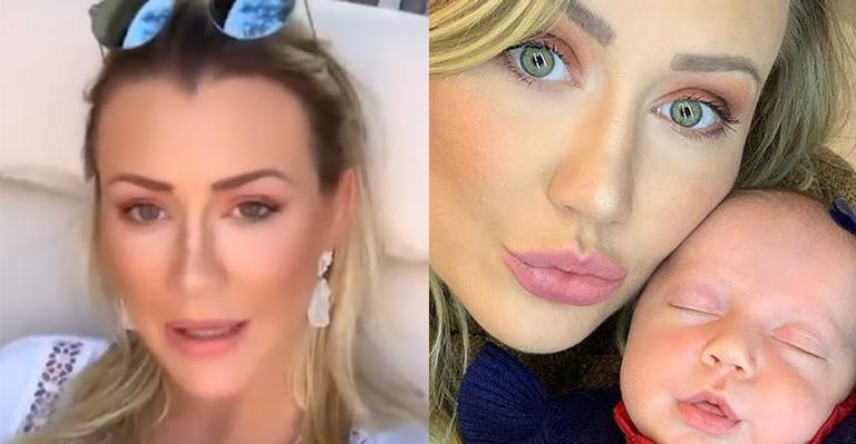 Ana Paula Siebert decide não mostrar corpo após a gravidez: “Não quero que as pessoas se sintam mal”