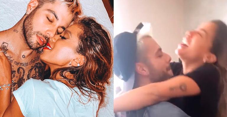 Anitta é flagrada em dança especial e momento íntimo com Gui Araújo: ”Não vá embora”