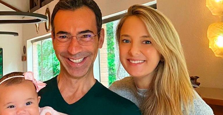 Cesar Tralli emociona com declaração apaixonada para Ticiane Pinheiro: ”Muito chamego”