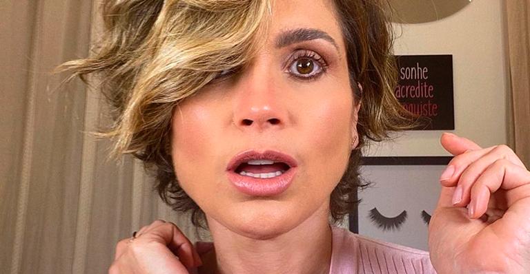 Aos 46 anos, Flávia Alessandra ostenta pernões com microvestido e agrada: “Inventou a perfeição”