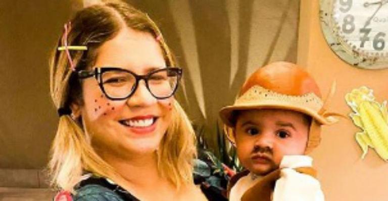 Marília Mendonça explode fofurômetro ao registrar Léo de óculos de sol: “Não aguento”