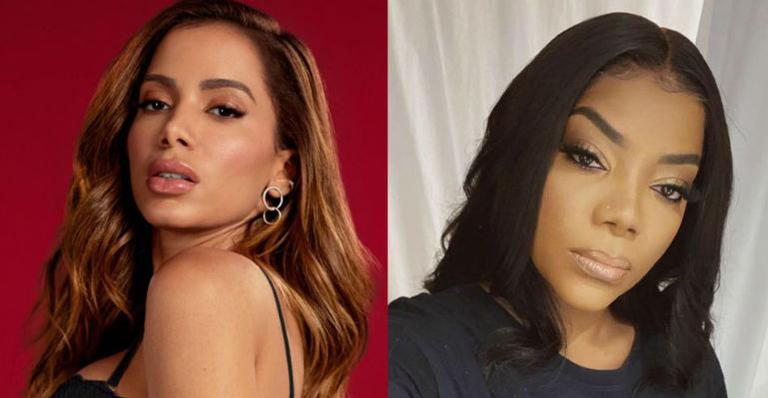 Anitta incrimina ataques racistas a Ludmilla vindos de seus fãs: “A justiça vai atrás”